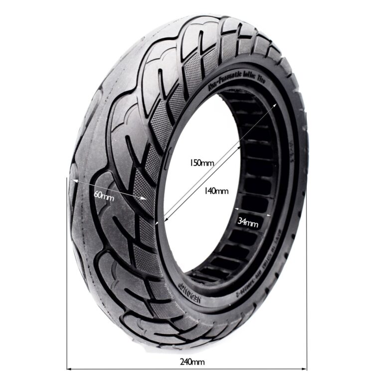 Rueda maciza 10x2.50 6(34mm)