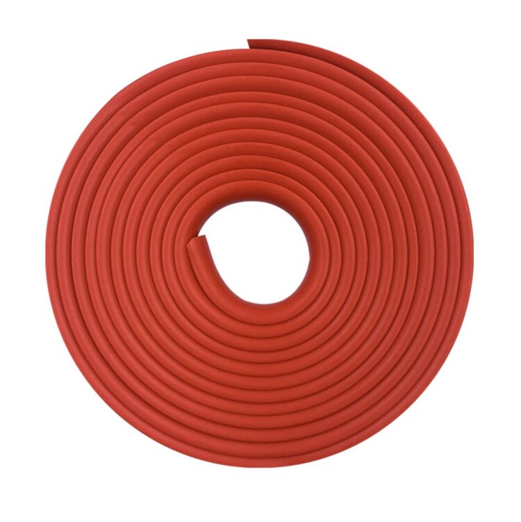 Embellecedor Protector de goma Plataforma 4m Rojo