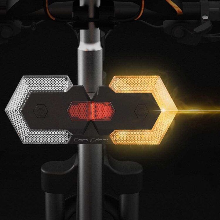 Luz intermitente para bici patinete