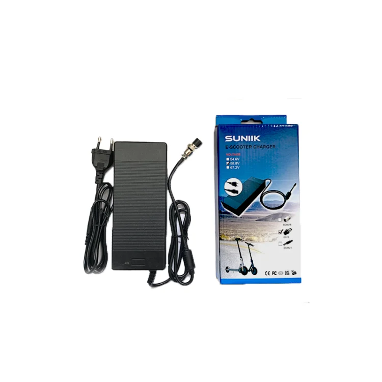 Cargador 58,8 2A 3 Pin GX16 (versión premium sin ventilador) [Suniik]