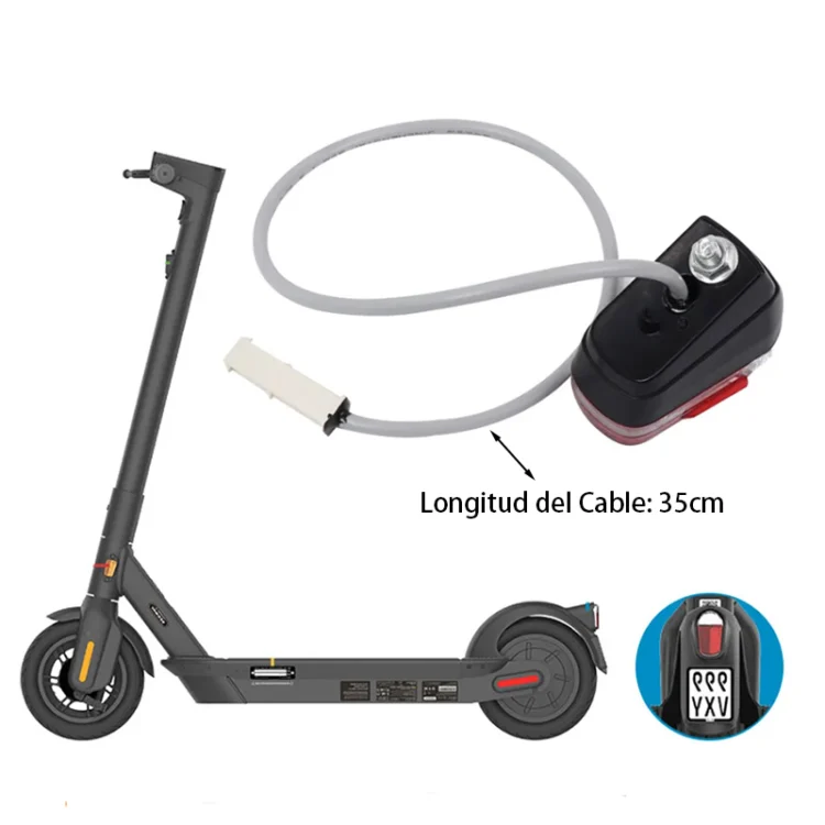 Luz trasera para Ninebot Segway MAX G30 G30D