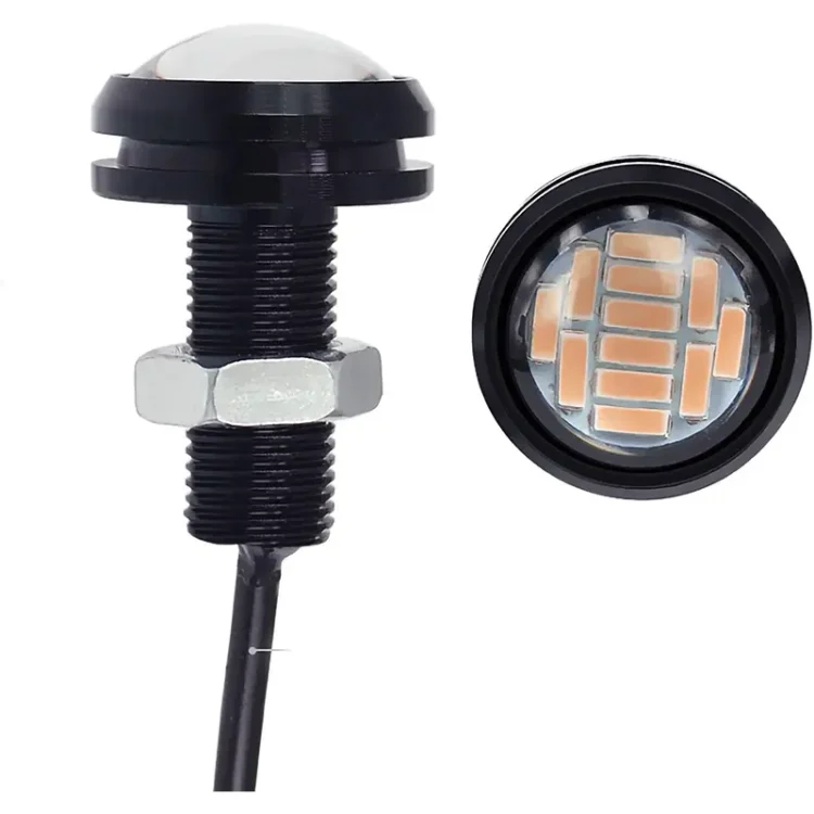 Luz Led ojo de Aguila (pack de 2 luces) Amarillo