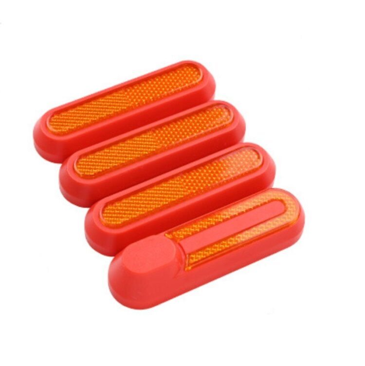 Tapa embellecedor catadióptrico tornillo V2 para Xiaomi Rojo