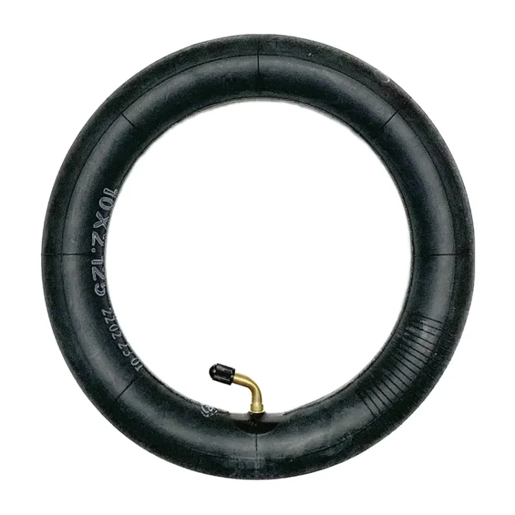 Cámara de aire reforzada 10x2.125 (válvula 90º 0º)[Amalibay]