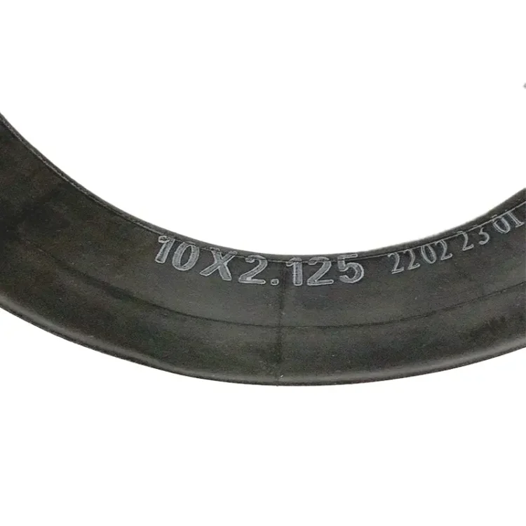 Cámara de aire reforzada 10x2.125 (válvula 90º 0º)[Amalibay]