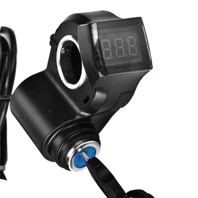 Llave de contacto con Voltimetro