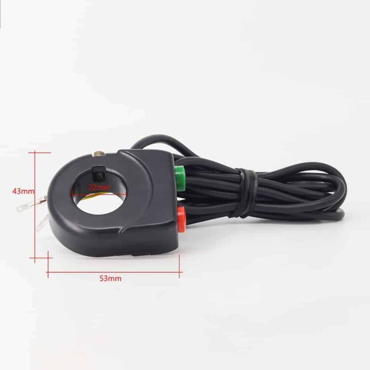Botón luz y caxon