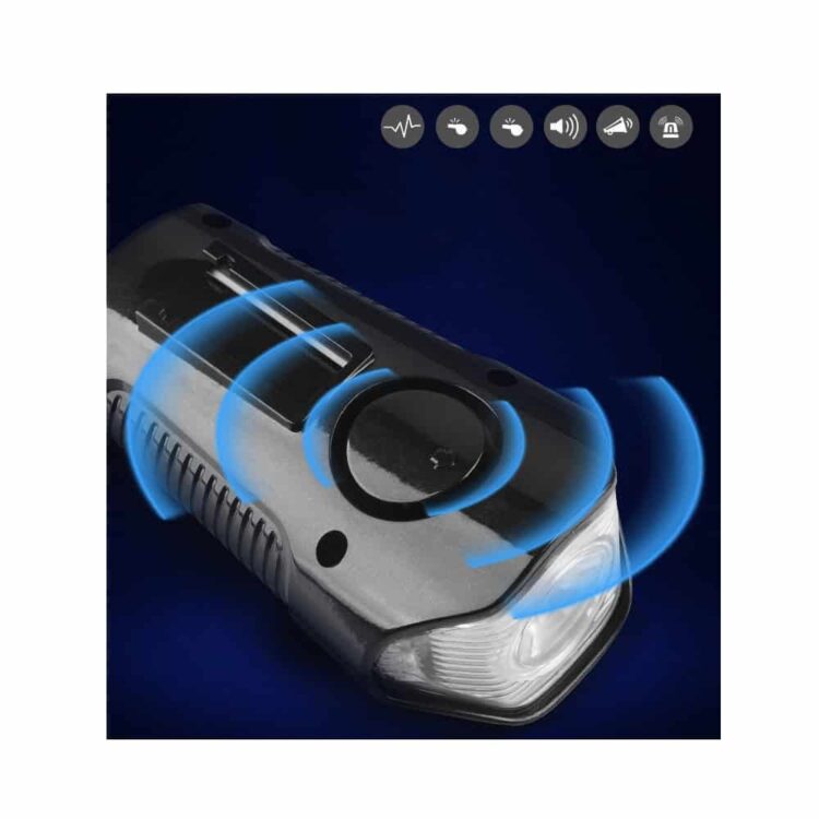 Luz faro Linterna Con Claxon  Para Patinetes o Bicicletas