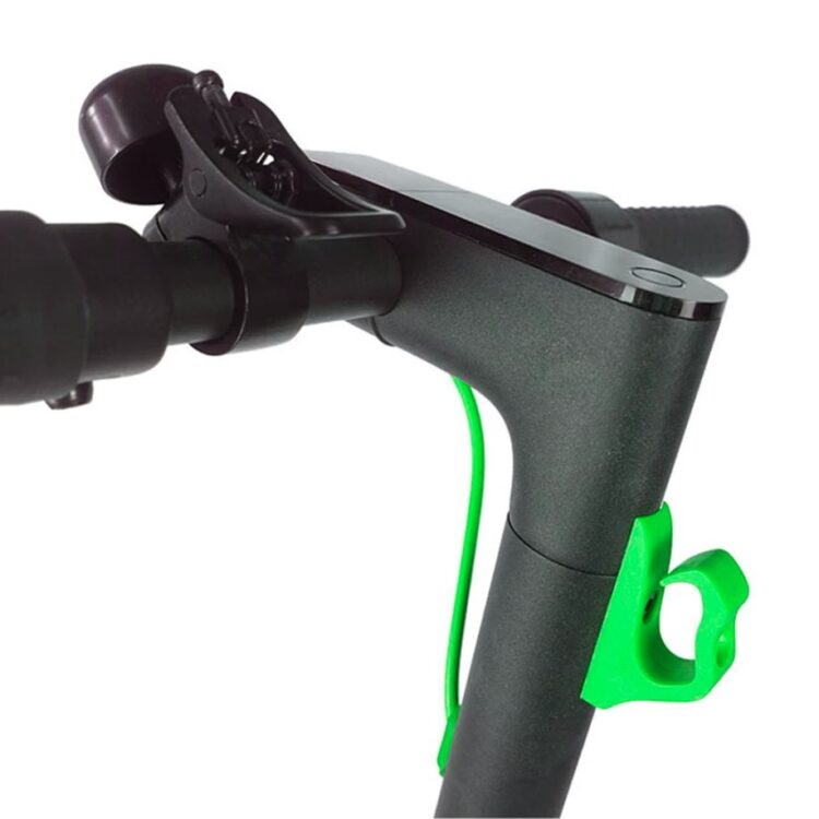 Gancho Plastico Verde Para Patinete Xiaomi de Colores