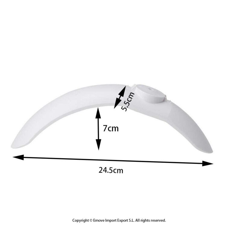 Guardabarro Delantero Blanco para Patinete Xiaomi M365 / Pro