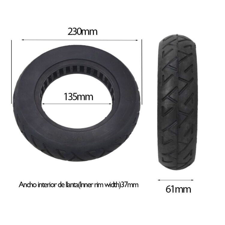 Rueda Maciza 10x2,50-6