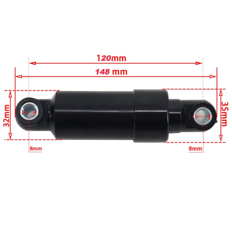 Amortiguador Universal para patinete eléctrico 120mm