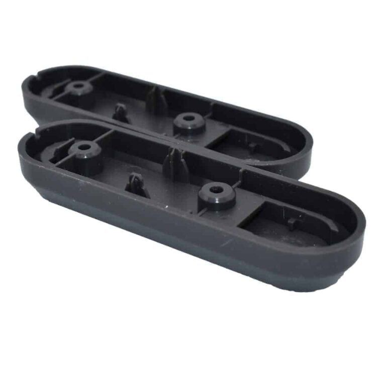 Tapas embellecedores laterales reflectantes para rueda trasera con catadióptrico para Xiaomi (pack de 2 unidades)