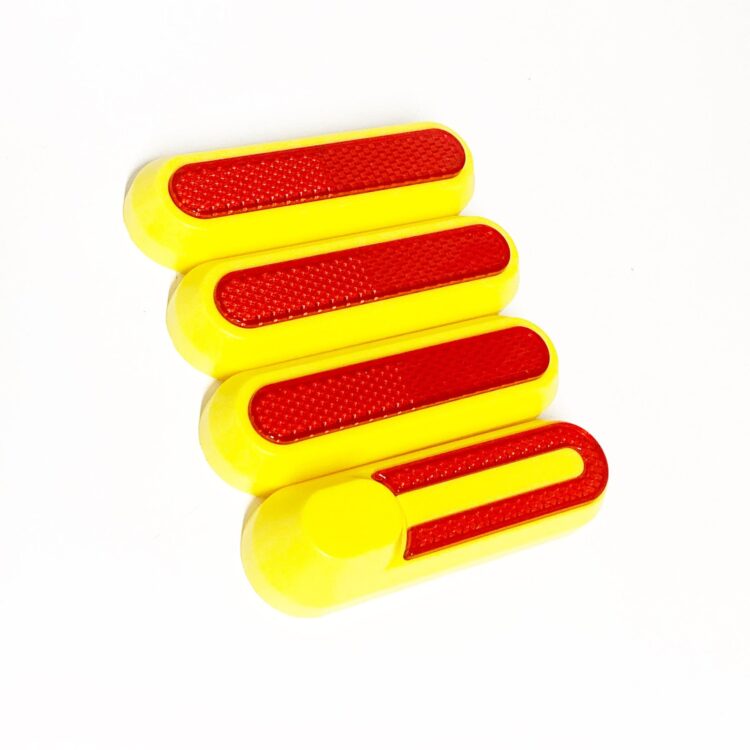 Tapa embellecedor catadióptrico tornillo V2 para Xiaomi Amarillo