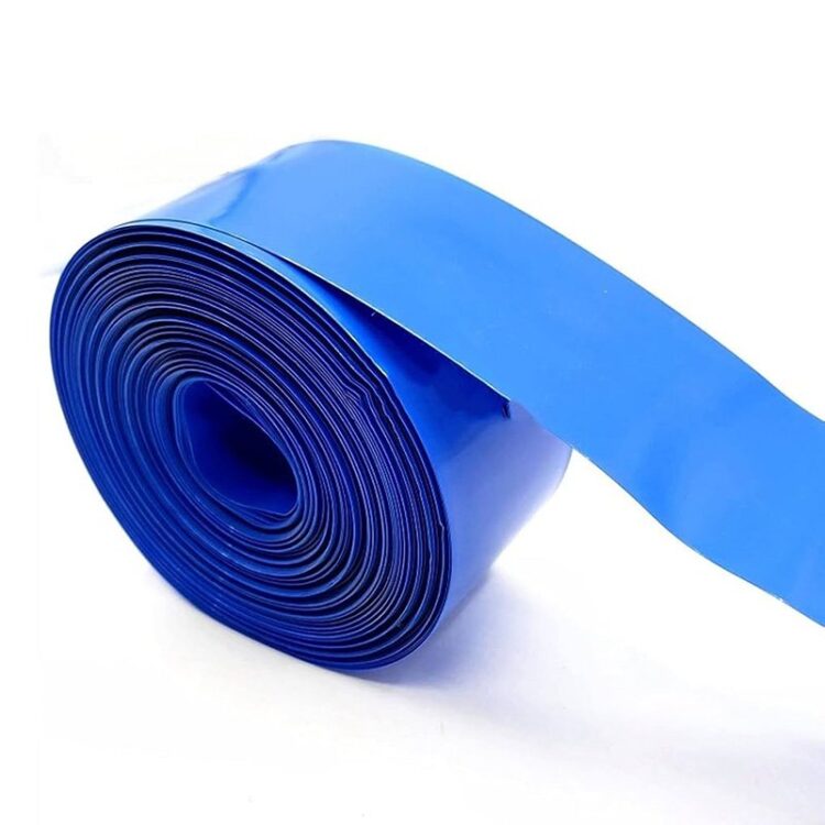 Termorretractil para baterías – Color azul GROSOR 200mm LONGITUD 5 metro