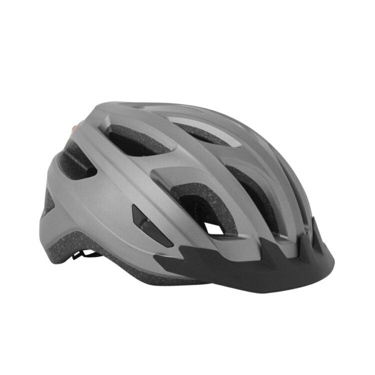Casco para bicicleta regulable (Gris)