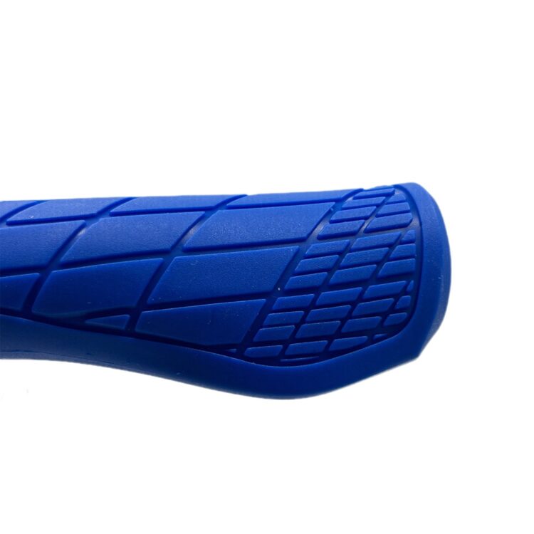 Puño genérico para patinete Azul (diseño ergonómico) [Suniik]