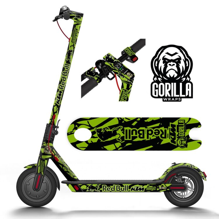 Vinilo Redbull verde para Xiaomi [Gorilla Wraps]