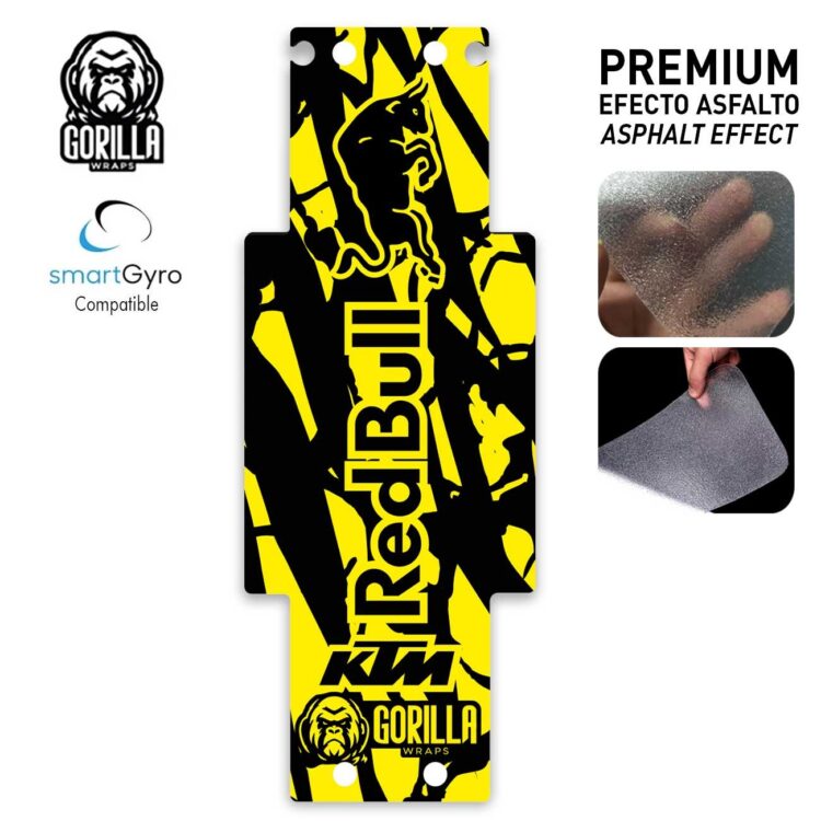 Base antideslizante Redbull Fluor para Smartgyro - Laminado asfalto [Gorilla]