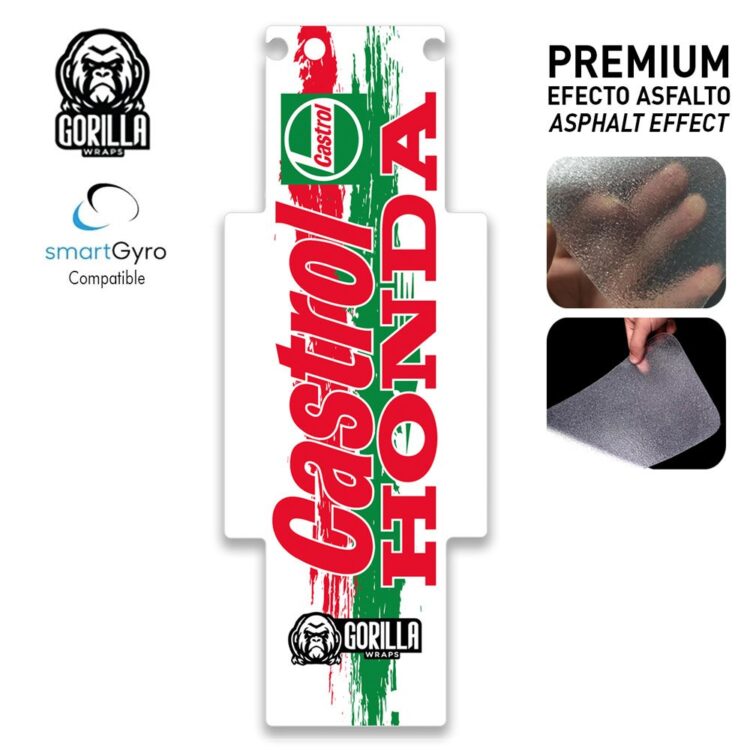 Base antideslizante Castrol X Honda para Smartgyro - Laminado asfalto [Gorilla]