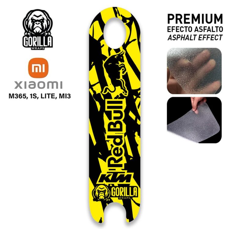 Base antideslizante Redbull Fluor para Xiaomi - Laminado asfalto [Gorilla]