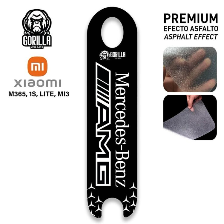 Base antideslizante Mercedes AMG para Xiaomi - Laminado asfalto [Gorilla]