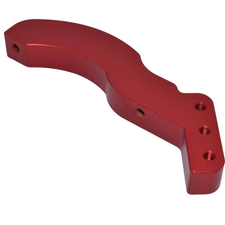Soporte freno para Q5 Rojo