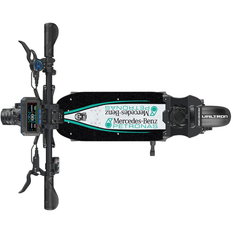 Base antideslizante universal Mercedes Petronas - Talla XL (modelos Dualtron, Skateflask y similares) [Gorilla]