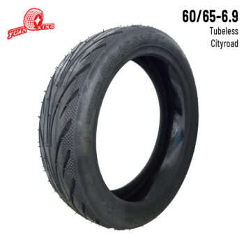 Neumático tubeless 60/65-6.9 (Con gel antipinchazos) para Ninebot Max G2 (trasera) / G65 [Yuanxing]
