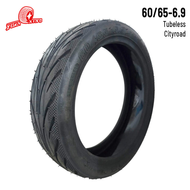 Neumático tubeless 60/65-6.9 (Con gel antipinchazos) para Ninebot Max G2 (trasera) / G65 [Yuanxing]
