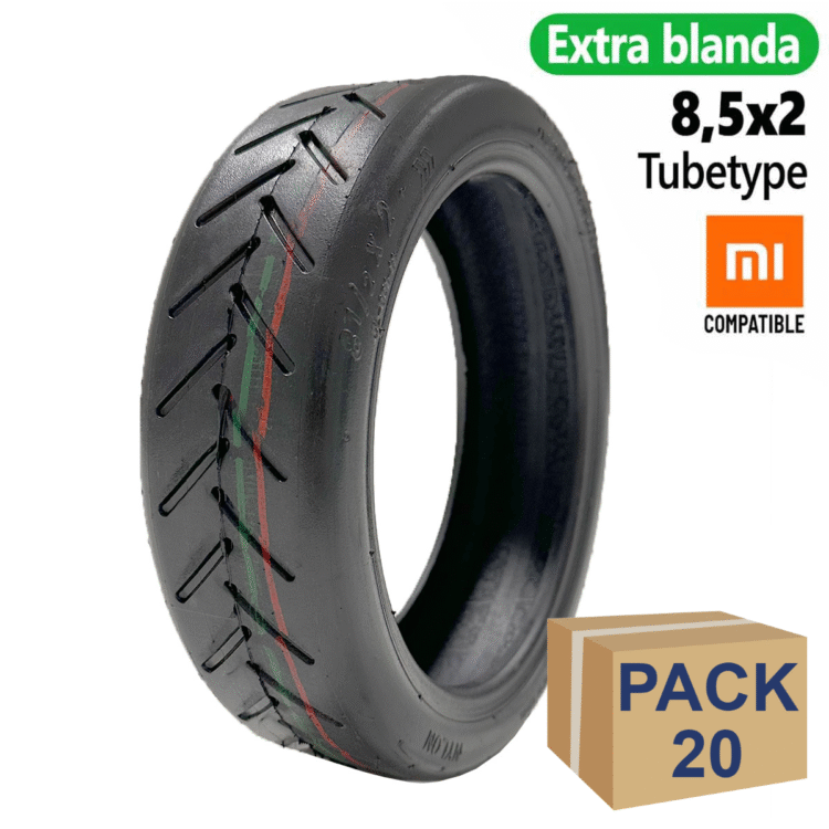 Rueda Cubierta 8,5x2-6,1 tubetype [Estandar] - 20 unidades