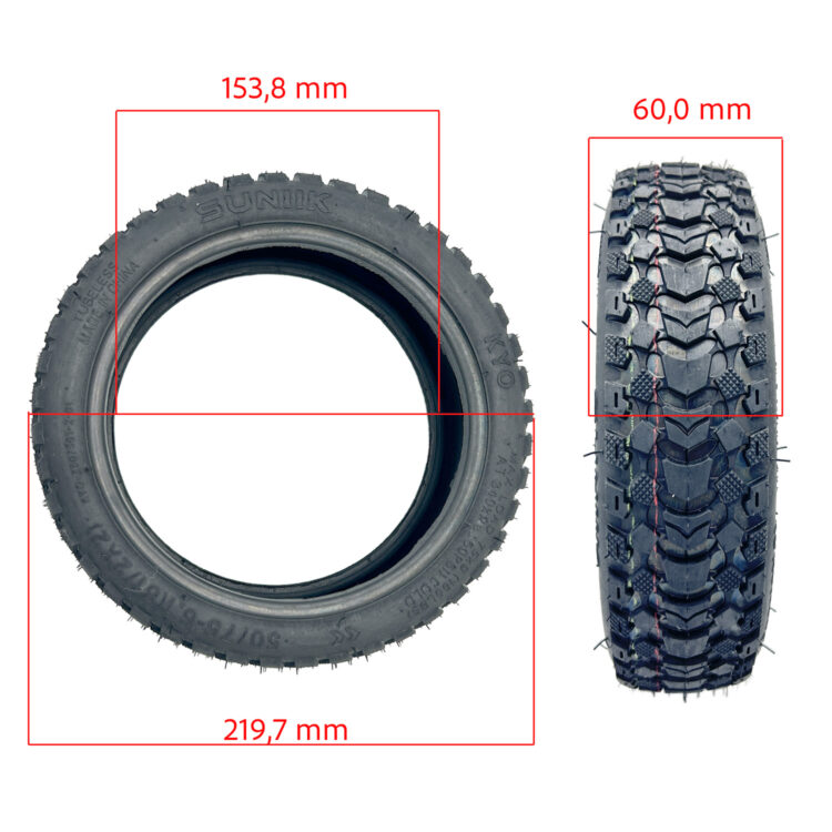 Neumático 50/75-6.1(8,5x2) Offroad Tubeless [Suniik]
