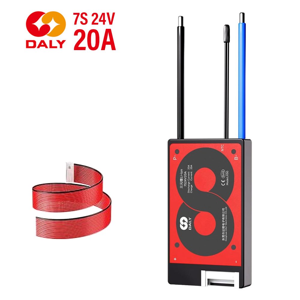 BMS 7S 24V 20A DALY - Nueva generación