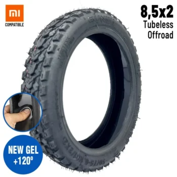 Neumático 50/75-6,1(8,5×2) Offroad Tubeless (Con gel antipinchazos) [Suniik]