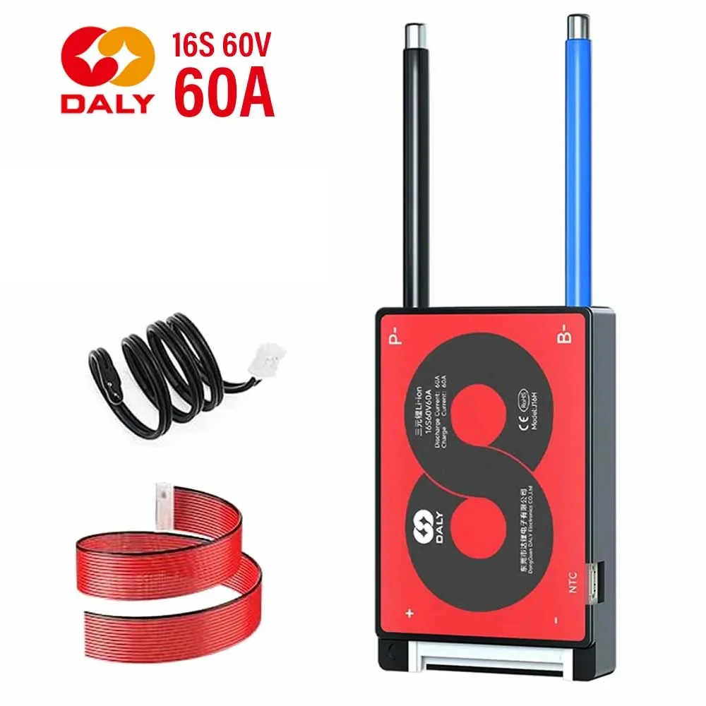BMS 16S 60V 60A DALY – Nueva generación